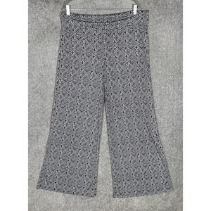 The Magic Of Stevie & Lindsay Wide Flare Leg Pull On Pants Womens Sz 1X Stretch‎